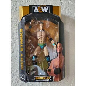 AEW Unrivaled Collection RICKY STARKS Series 9 #75 All Elite Wrestling Figure